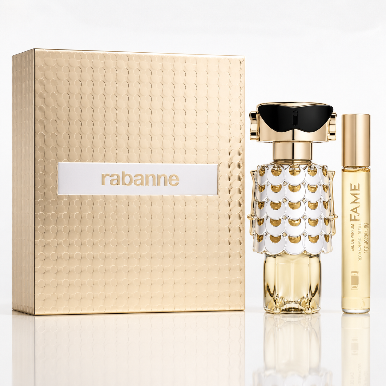 PACO RABANNE FAME(W)(DF)2PC SET(2.7oz edp sp,20 ml Travel sp)