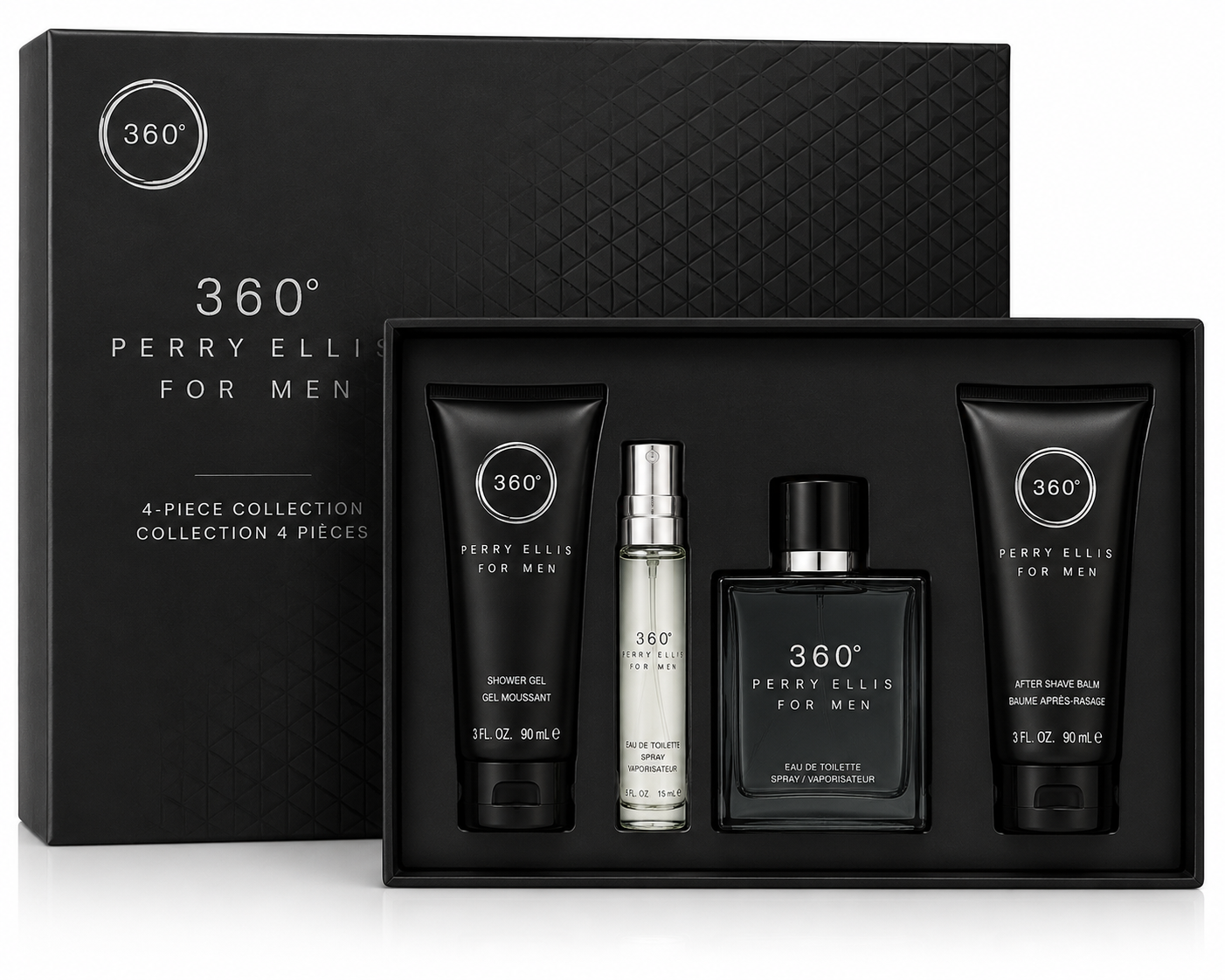ARMAF CLUB DE NUIT INTENSE(M)(H/B)4PC SET(3.6oz edt sp,1.7oz Body Spray,3.4oz S/