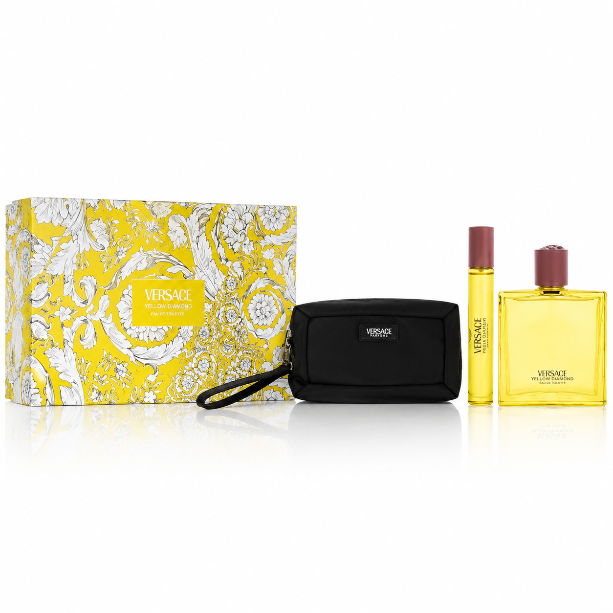 VERSACE EROS ENERGY(M)(H/B)3PC SET(3.4oz edp sp,10ml edp sp,Trousse)