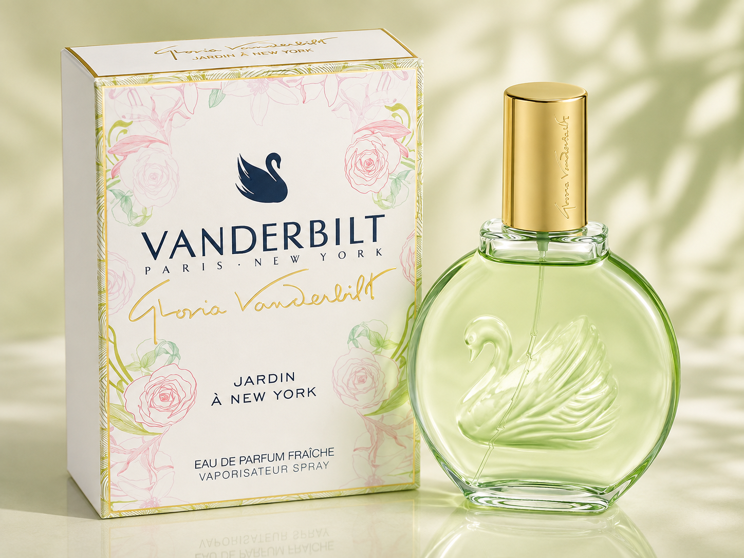 GLORIA VANDERBILT UN JARDIN A NEWYORK(W)EDP FRAICHE SP 3.38oz(NEW PACK)