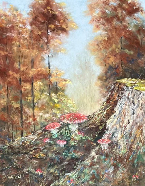 Forêt automnale - 40 x 50 cm