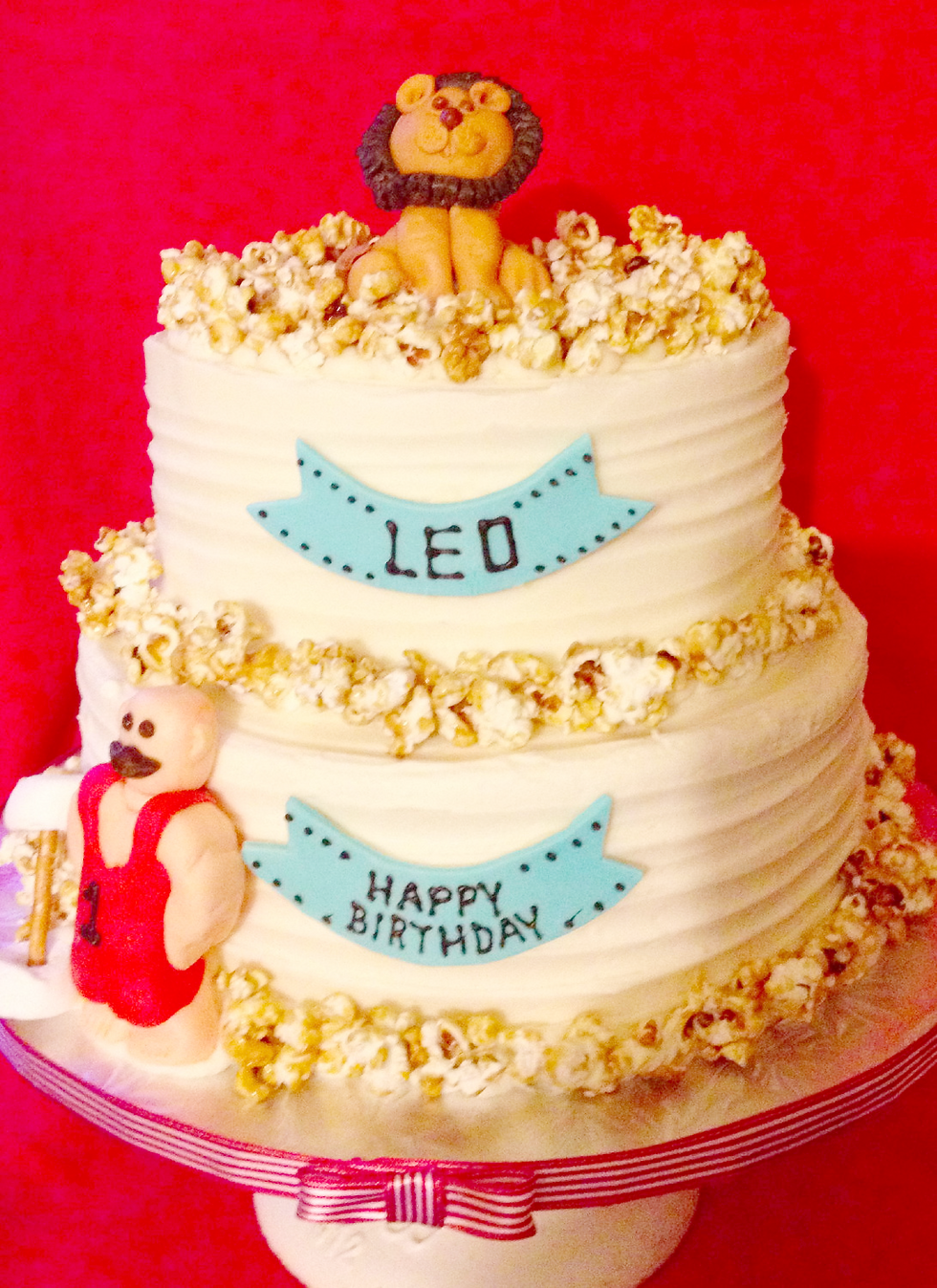 Leo's carnival cake