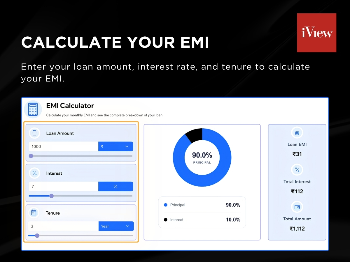 EMI Calculator screenshot 1
