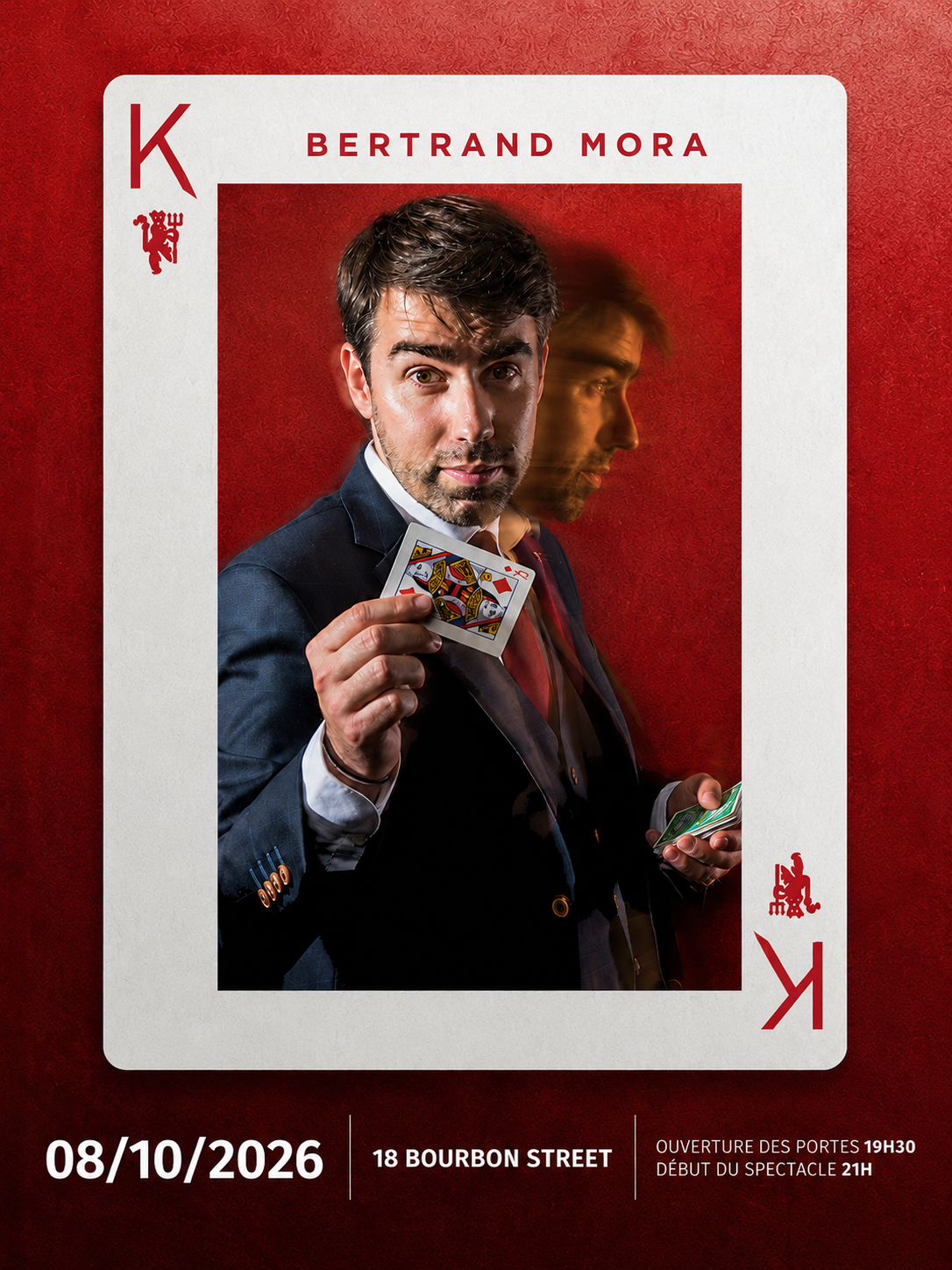 Bertrand Mora, spectacle de magie