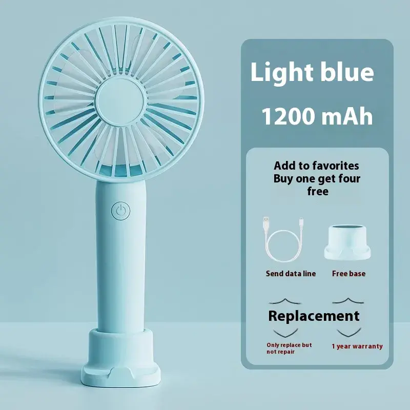 Thumbnail: Portable Portable Mute Small Handheld Fan