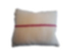 Grain Sack Collection - Blue & Red Stripe Pillow