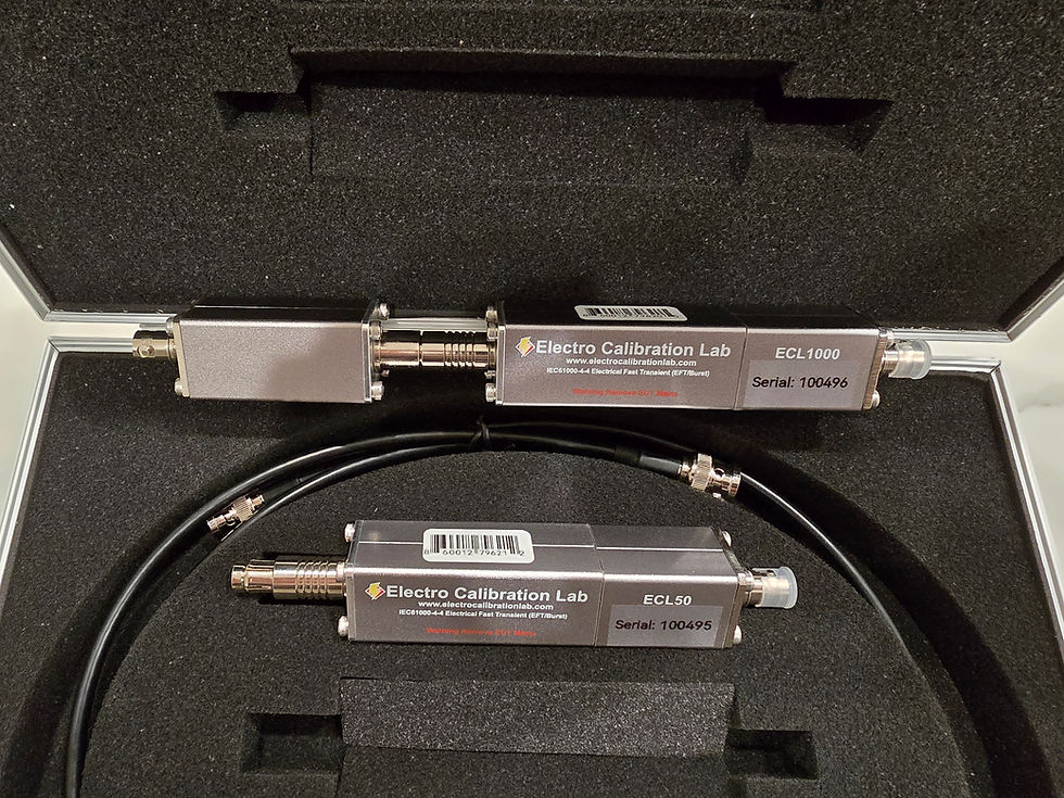 Thumbnail: EFT Burst Calibration Verification Kit IEC 61000-4-4 Fischer S103 connector EM Test Haefely Teseq EMC Partner