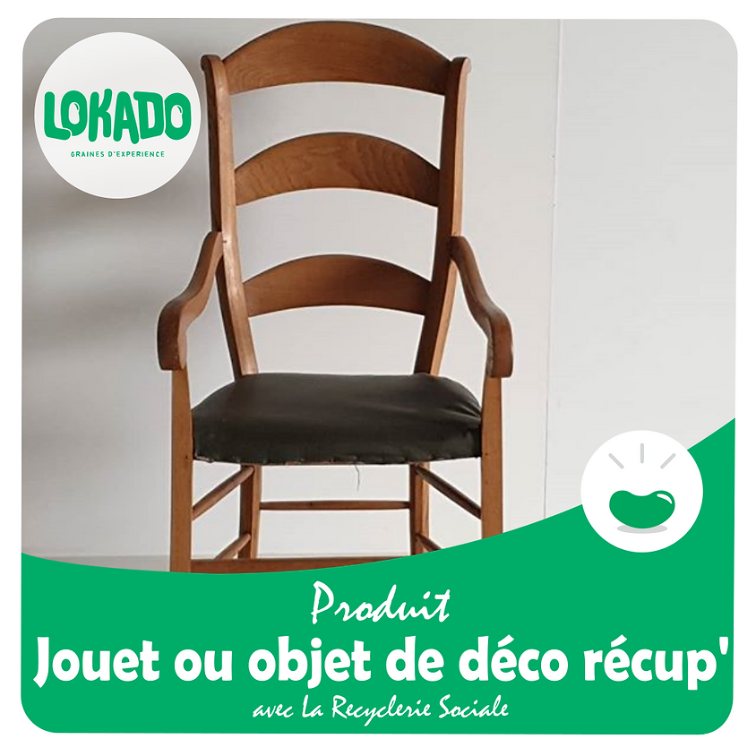 Un jouet ou un objet déco upcyclé