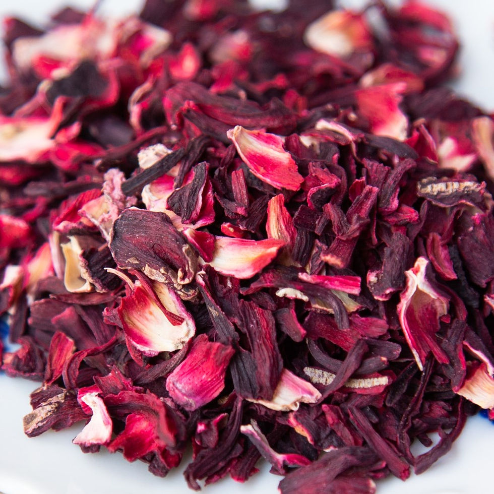 Miniature : Feuilles hibiscus infusion naturelle