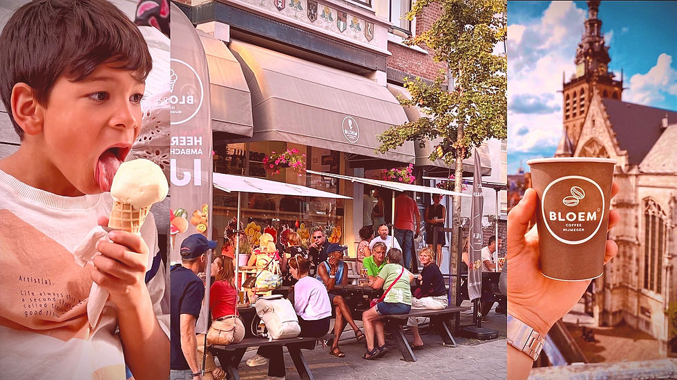 ijs koffie Bloem ice coffee & more Nijmegen