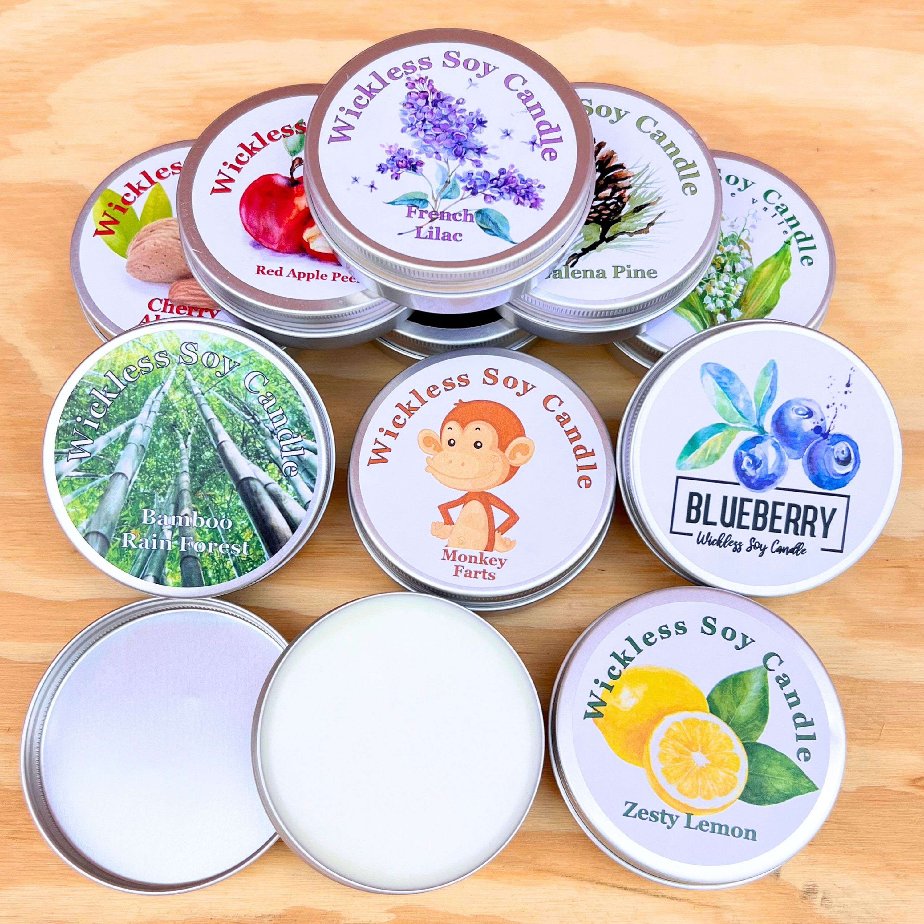 Wickless Soy Candles