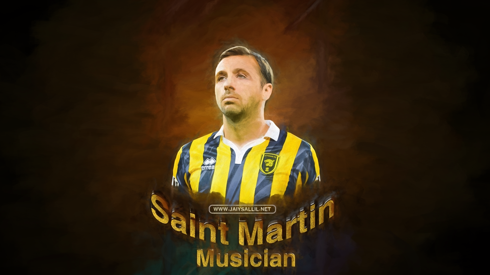 HD تصميم خلفية للاعب سان مارتين