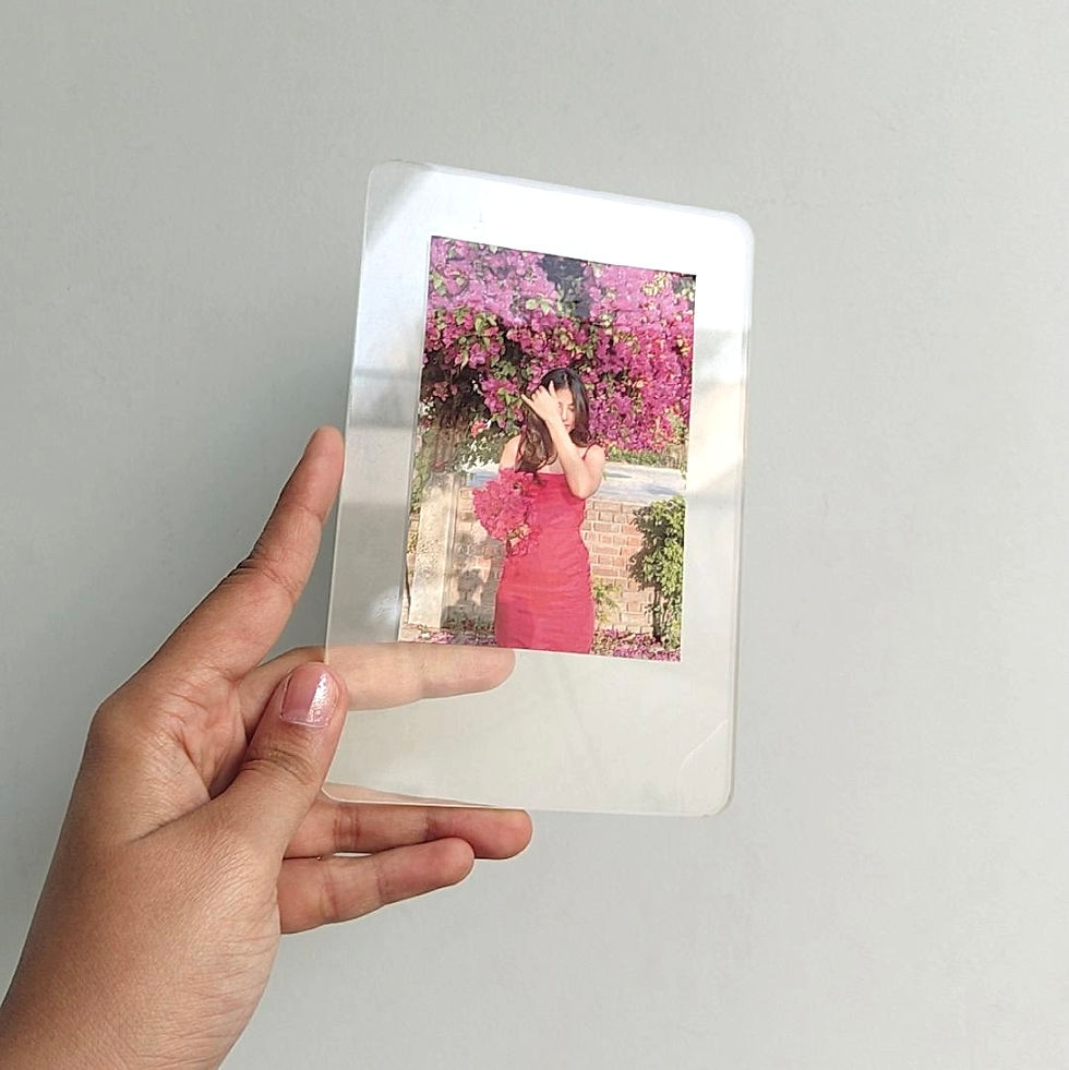 Thumbnail: Big acrylic Polaroid 