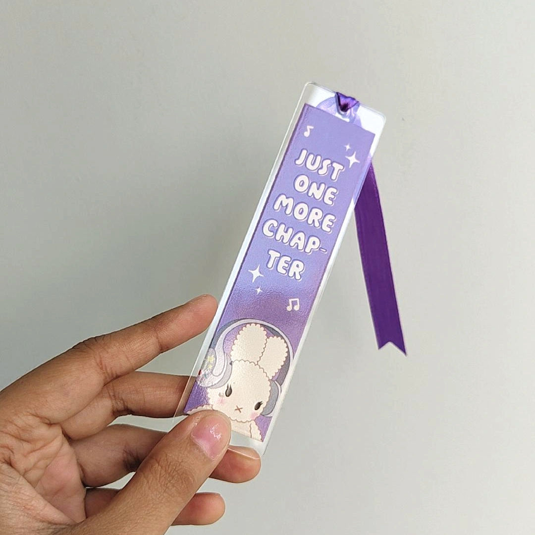 Just one more page 🐇✨