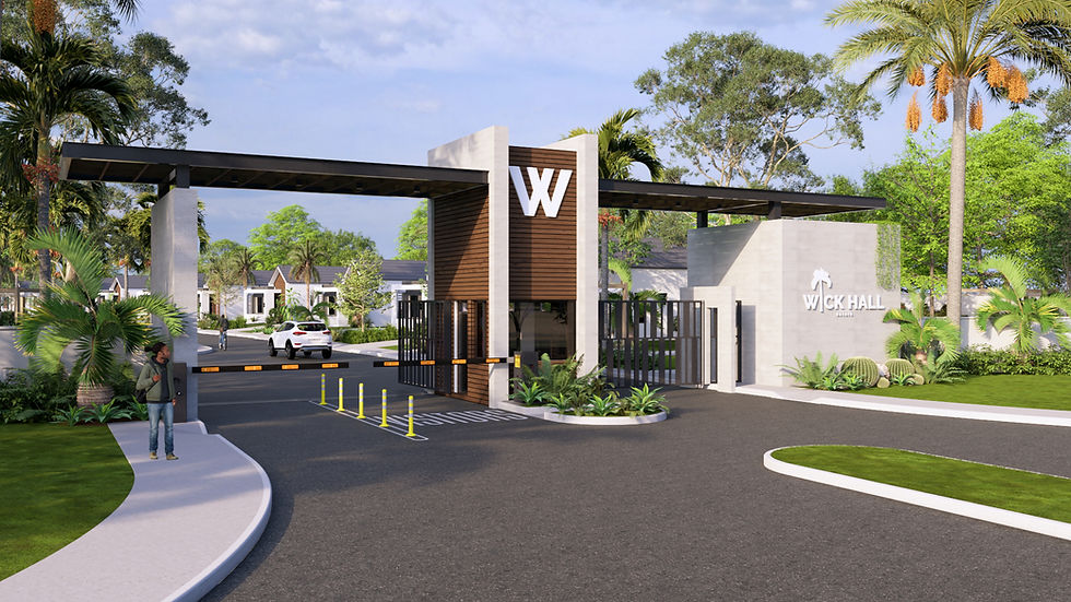 Wick Hall Residential Development Entry