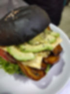 Avo-Shroom Burger