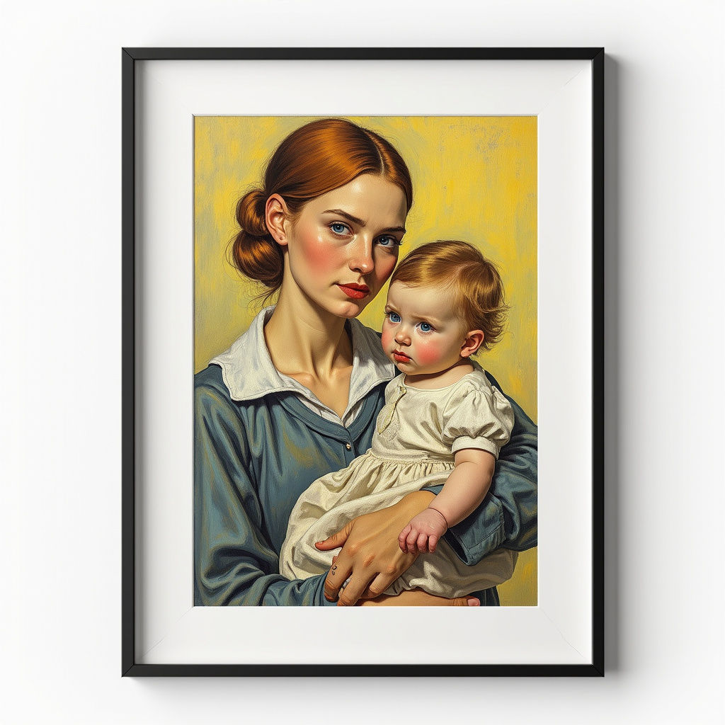 Roulin Family Art Print