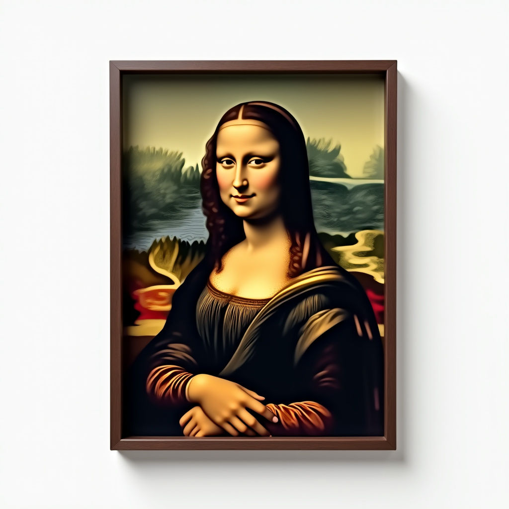 Mona Lisa Interactive Frame