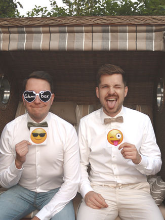 Hochzeit Selfie Fotobox