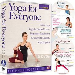 Nadia Narain - Yoga for Everyone | 5 DVD Yoga Boxset