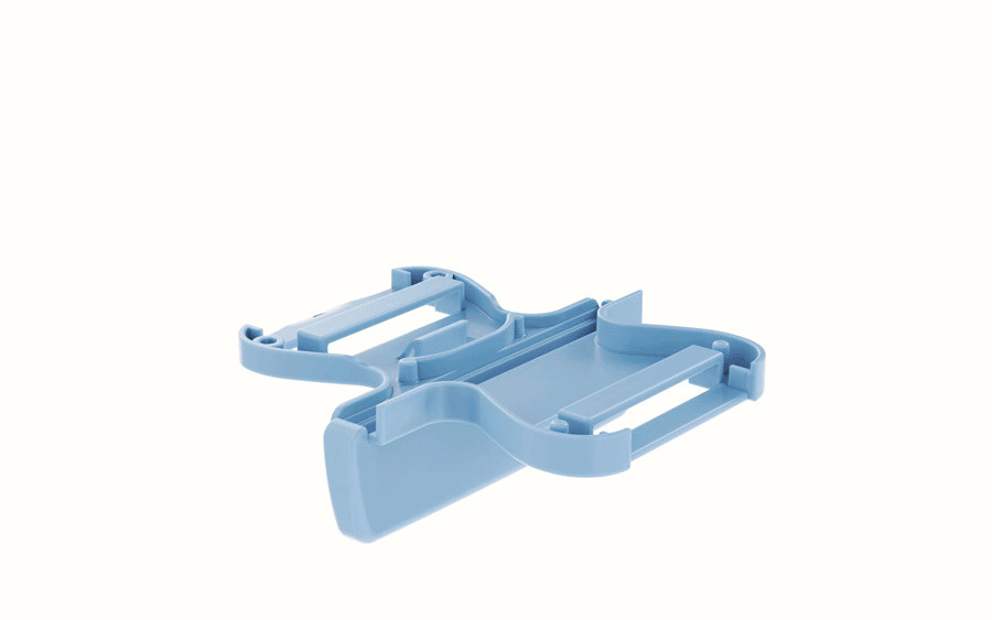 Animation can safety plastic lock