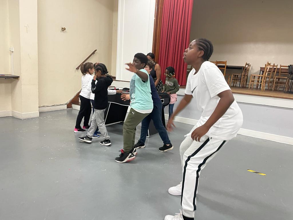 Young people participating in Chatsworth Youth Club
