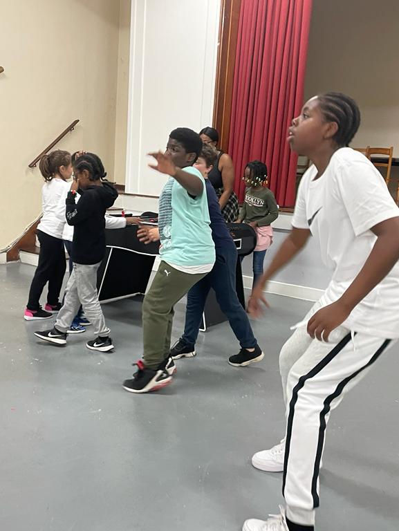 Young people at Chatsworth Youth Club