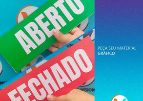 Placa de pvc com adesivo