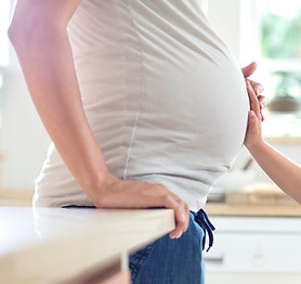 Pregnant Woman Touch