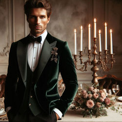 A representation of an aristocratic Art Collector