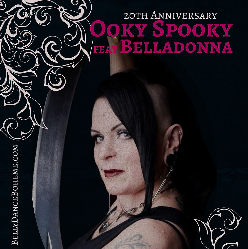 Ooky Spooky 2025 Boheme Belly Dance