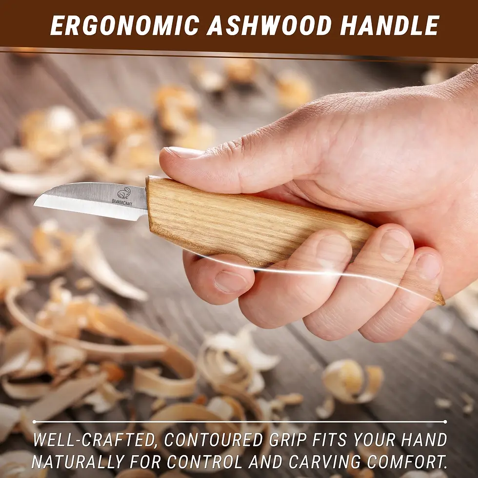 Thumbnail: C2 Wood Carving Bench Knife