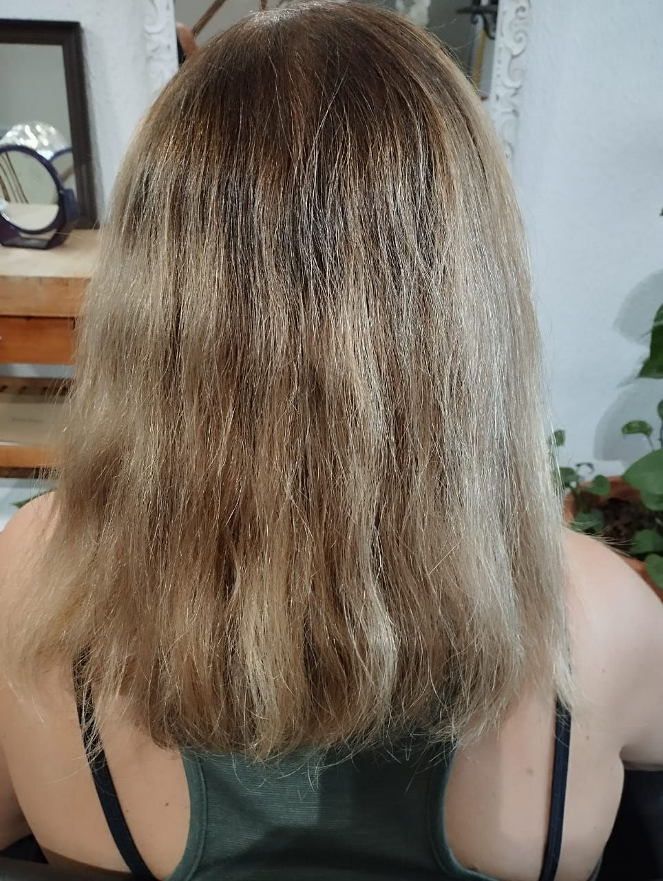 cabelo por trás com brancos
