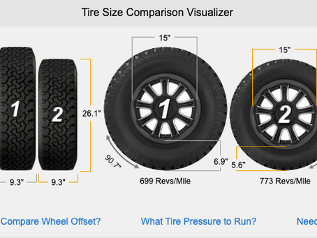 How to Properly Change Tire Sizes?