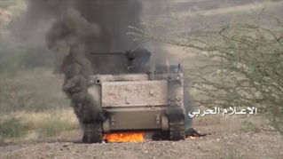 Yemen:
Yemeníes destruyen 332 vehículos de coalición saudí en 3 semanas