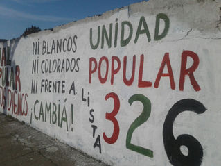San José de Mayo:
La voz del pueblo se adueña de los muros