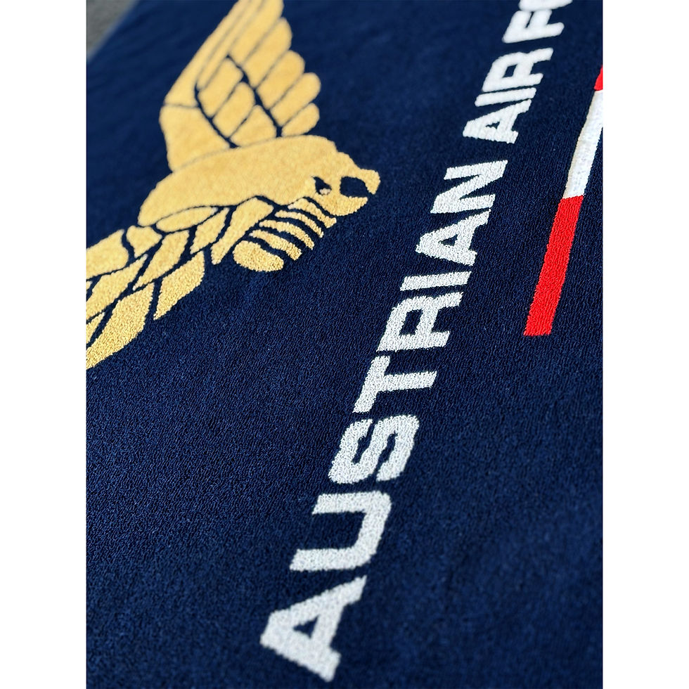 Miniaturbild: Detailansicht vom Austrian Air Force Logo.