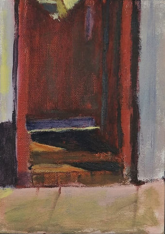 Oil on board
