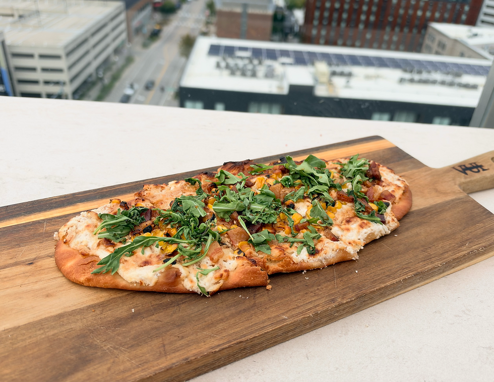 Sweet Corn Flatbread