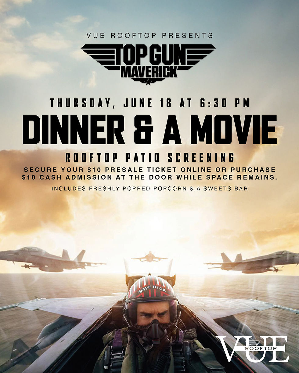 Dinner & A Movie | Top Gun