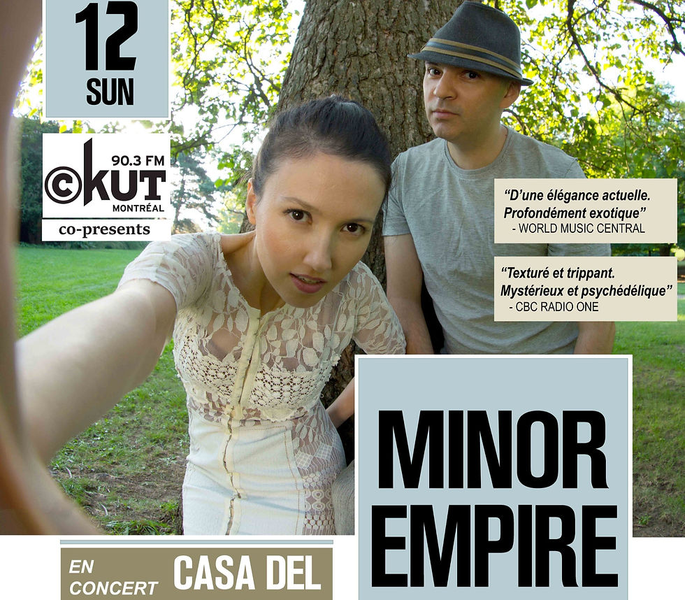 MINOR EMPIRE Concert