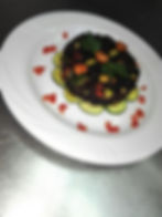 Riso Thai con gamberetti e zucchine bio