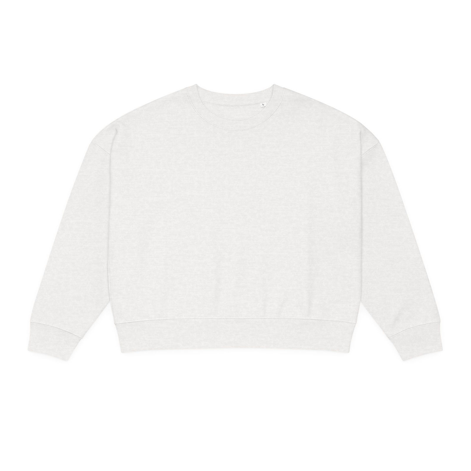 Women's Organic Cotton Crewneck Sweatshirt | Nothing to earn under here