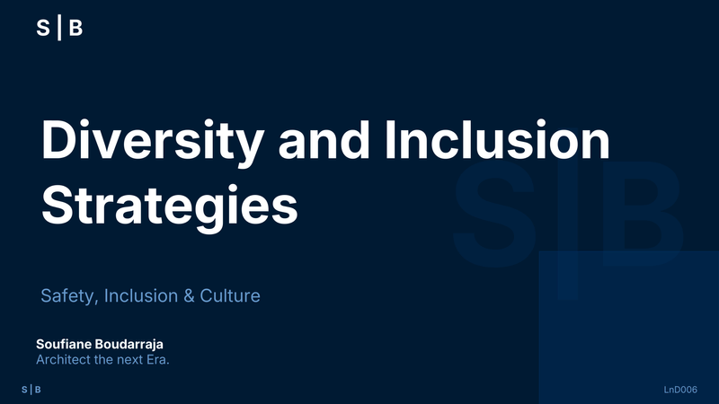 Diversity and Inclusion Strategies course cover image