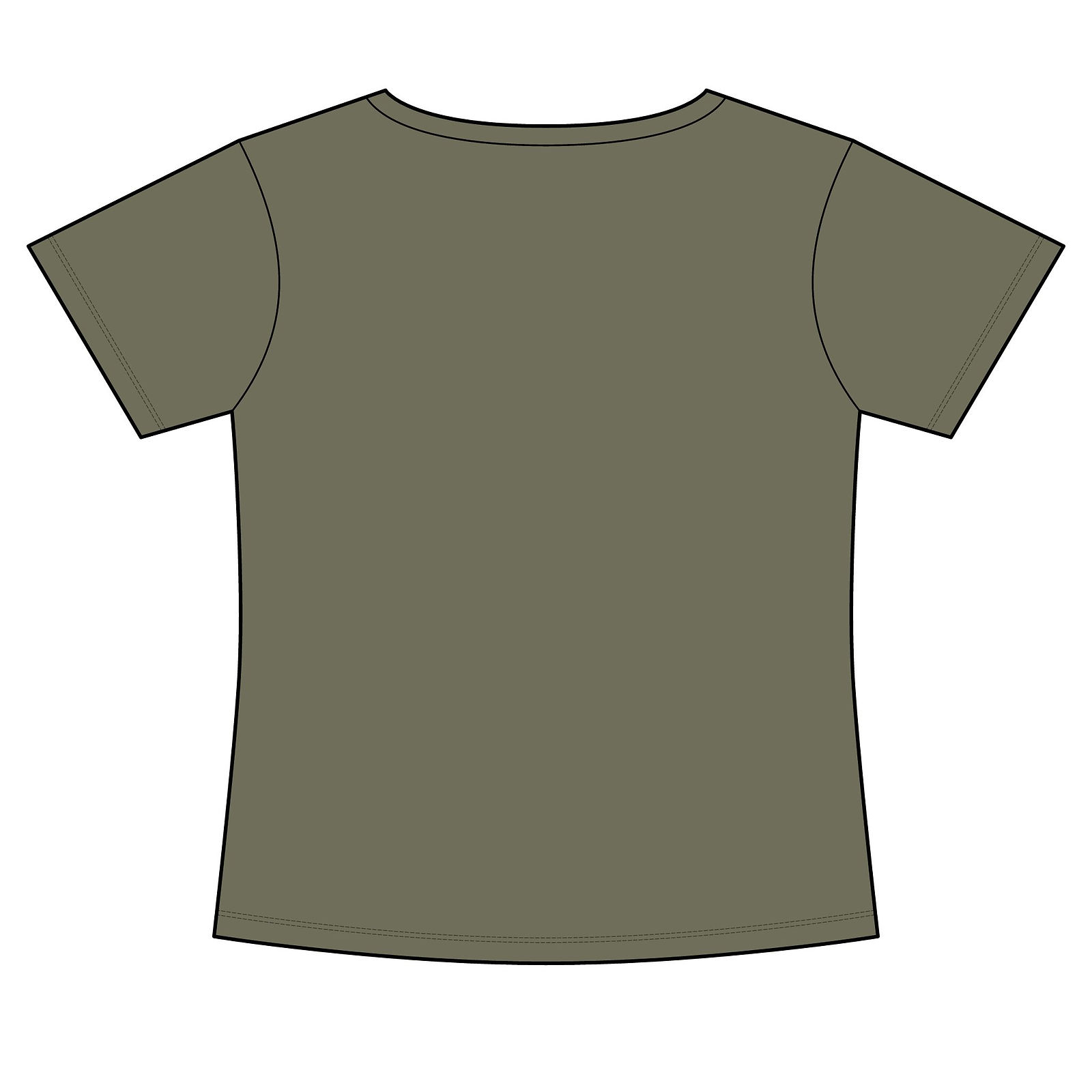 Labels belong inside: Women's Relaxed Tri-Blend Scoop-Neck T-Shirt (Statement)