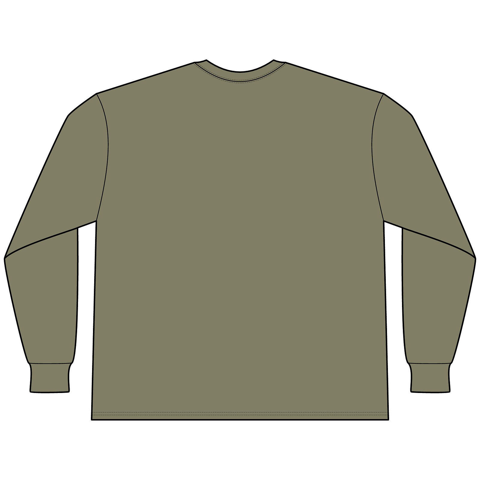 Labels belong inside: Unisex Long Sleeve T-Shirt (6.8 oz) (Statement)
