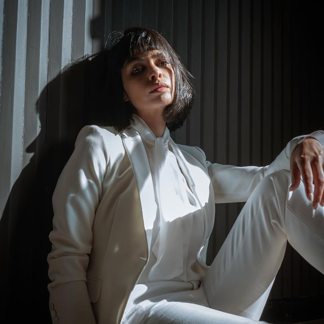 Kaoutar Boudarraja in her modeling portfolio, 2021