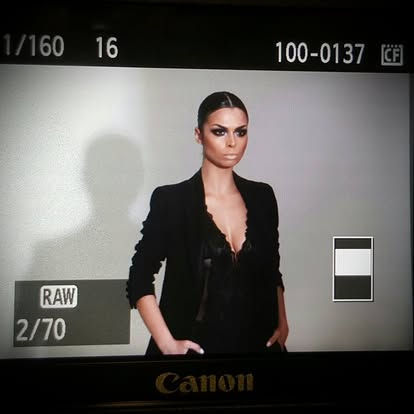 Kaoutar Boudarraja in her modeling portfolio, 5026