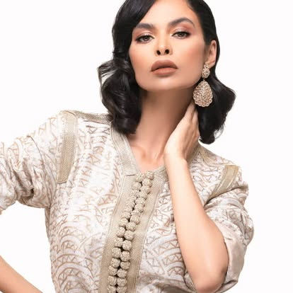 Kaoutar Boudarraja in her modeling portfolio, 7467