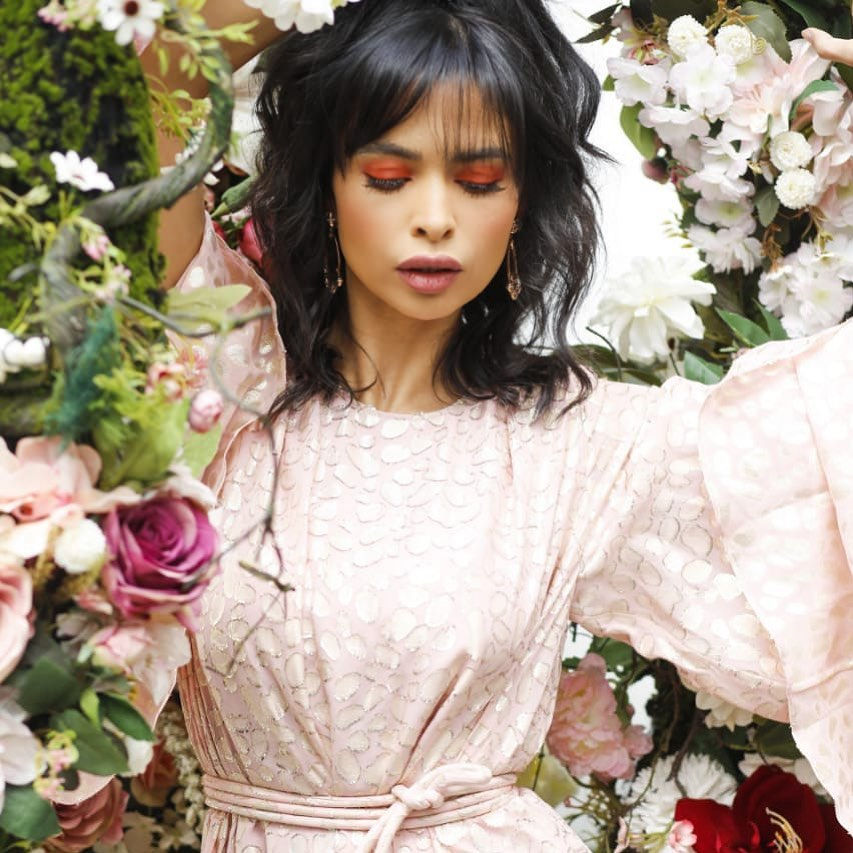 Kaoutar Boudarraja in her modeling portfolio, 2020
